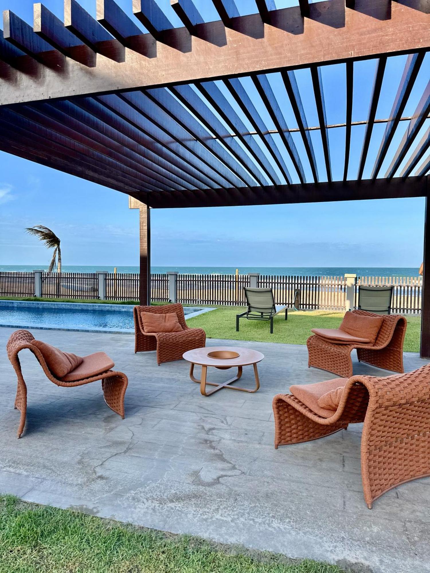 Casa Alto Padrao Beira Mar Ao Lado Do Zorah Beach Trairi - Flecheiras Флешейрас Екстер'єр фото