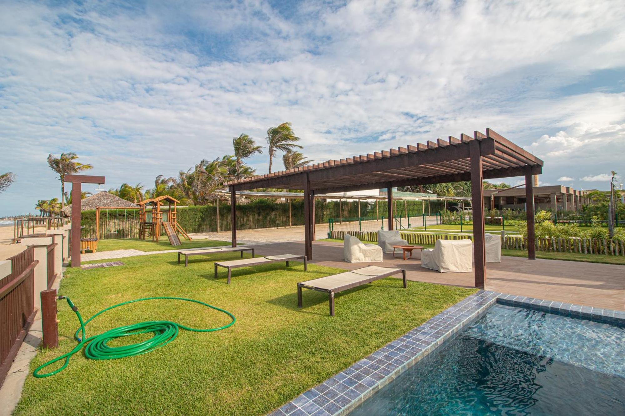 Casa Alto Padrao Beira Mar Ao Lado Do Zorah Beach Trairi - Flecheiras Флешейрас Екстер'єр фото