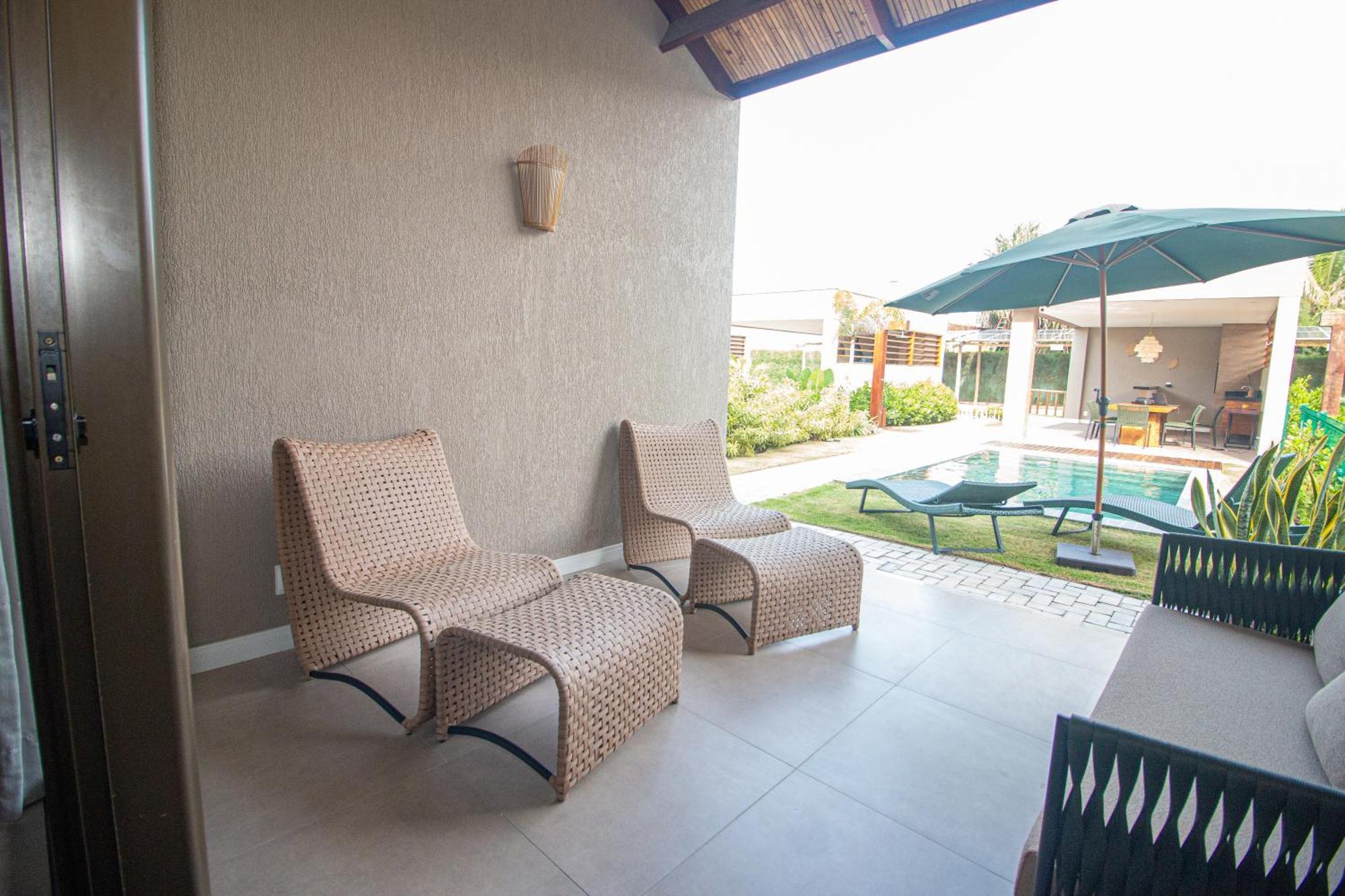 Casa Alto Padrao Beira Mar Ao Lado Do Zorah Beach Trairi - Flecheiras Флешейрас Екстер'єр фото