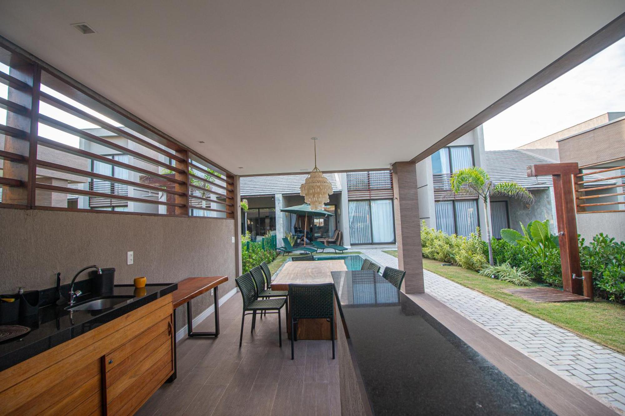 Casa Alto Padrao Beira Mar Ao Lado Do Zorah Beach Trairi - Flecheiras Флешейрас Екстер'єр фото