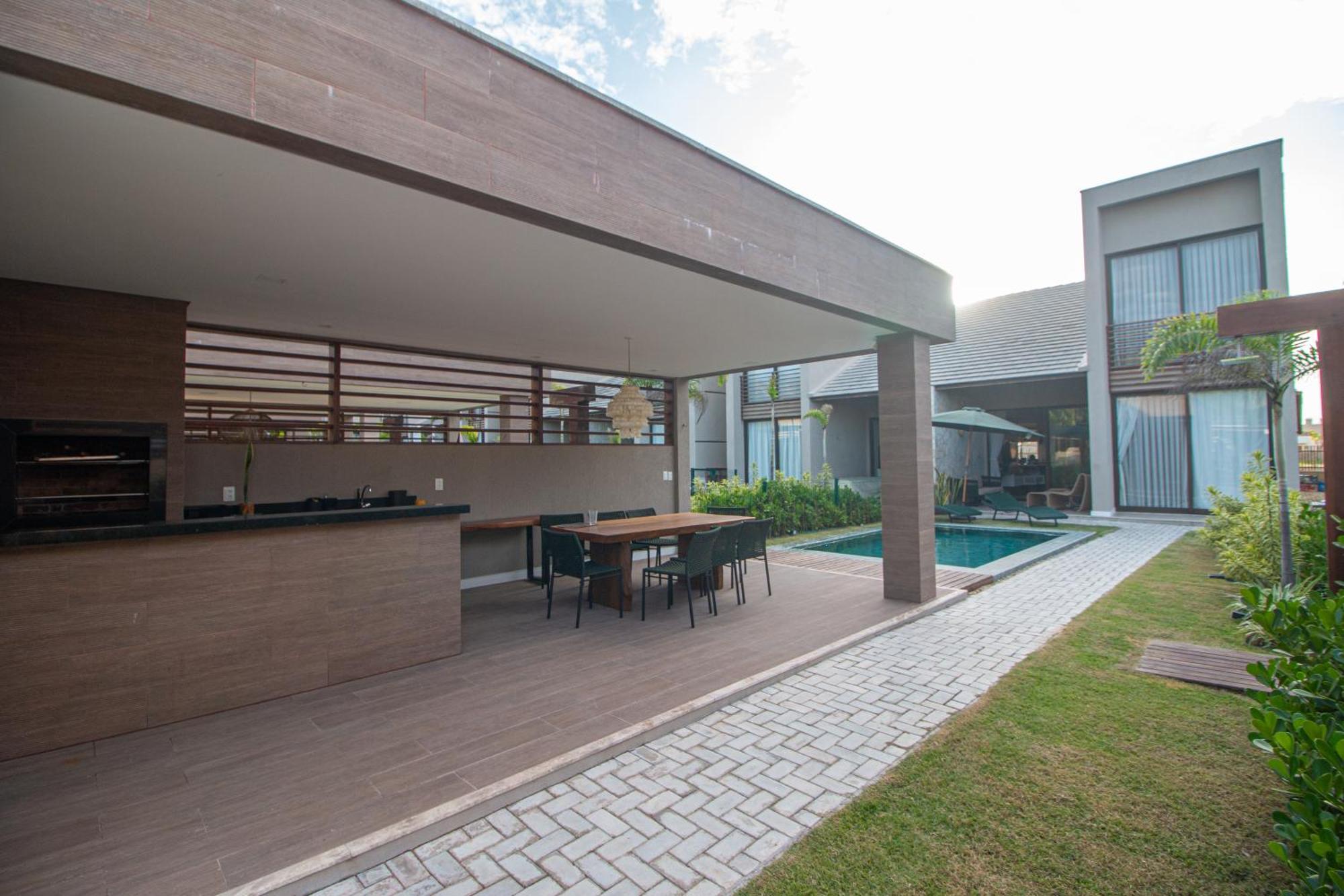 Casa Alto Padrao Beira Mar Ao Lado Do Zorah Beach Trairi - Flecheiras Флешейрас Екстер'єр фото